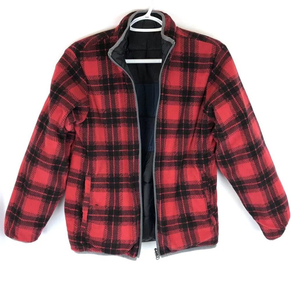 White Sierra Boy’s Size L Reversible Coat Red/Blue